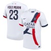 Maglia ufficiale Paris Saint Germain Kolo Muani 23 Trasferta 2024-25 per Uomo